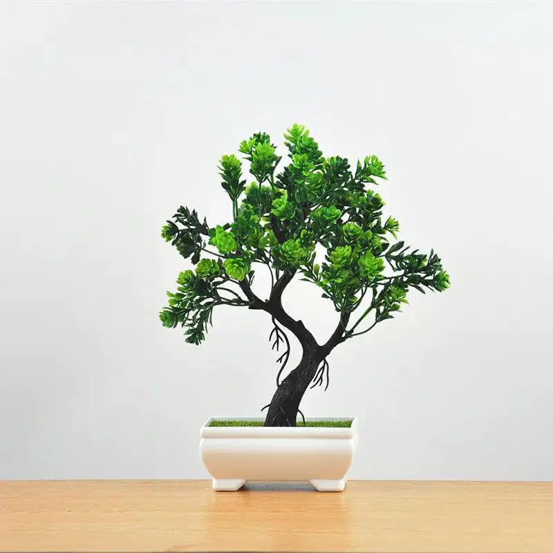Maintenance-Free Bonsai Decor for Desk — lingzhishu green