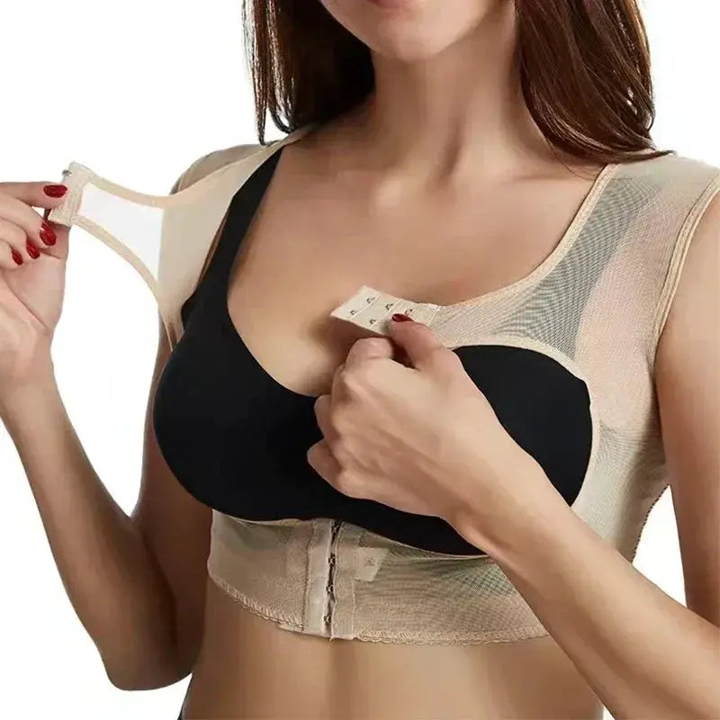Invisible 3D Body Shaper Bra For Posture And Push Up Support
