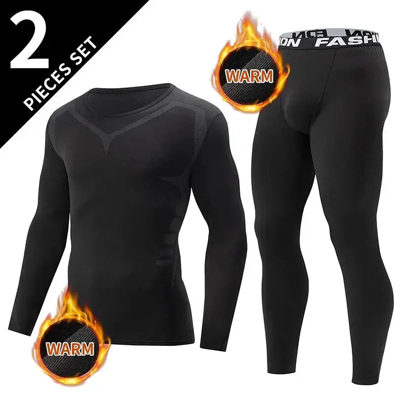 Two Four Piece Mens Warm Corset Ski Jacket Set Pants Shirt