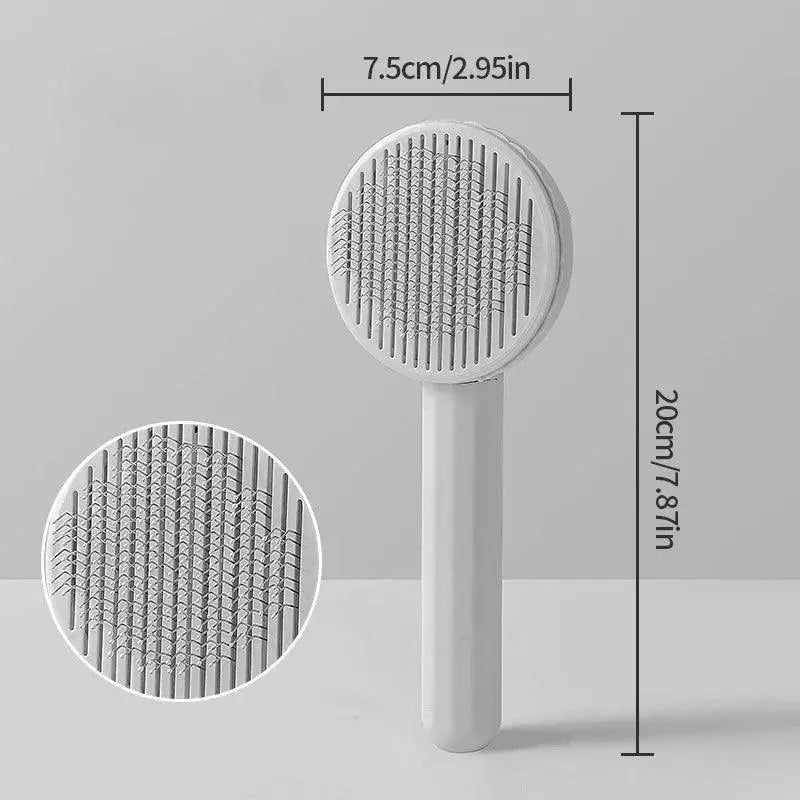 Pet Grooming Combo Self Cleaning Slicker Dog Brush Tool