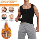 Fat Burn Sauna Vest for Men Workouts