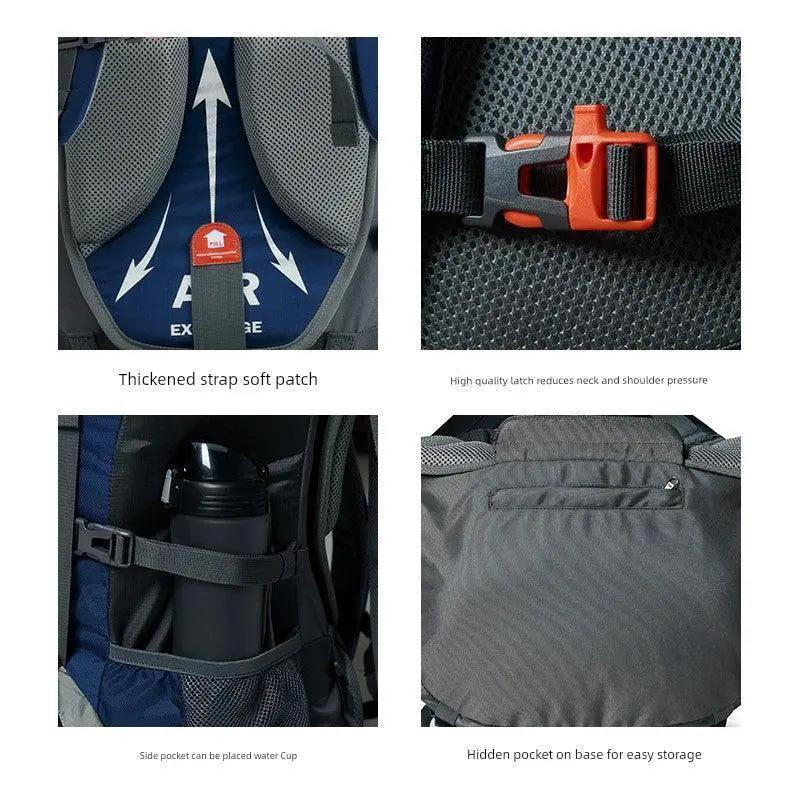 Boxi 70L Professional Hiking Backpack for Outdoor Camping