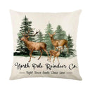Cozy Linen Pillow Cover for Winter Decor