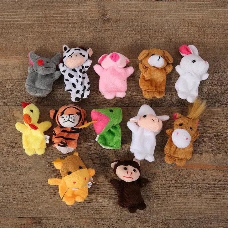 Enchanting Baby Plush Finger Puppets Imaginative Play