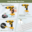 Cordless Electric Handheld Glue Gun For DeWalt Tools