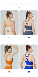 Breathable Sports Bra for Yoga Workouts