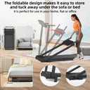 Space Saving Treadmill With Adjustable Armrest And LED Display