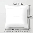 Personalized Animal Name Pillowcase Eco-Friendly Polyester Cover