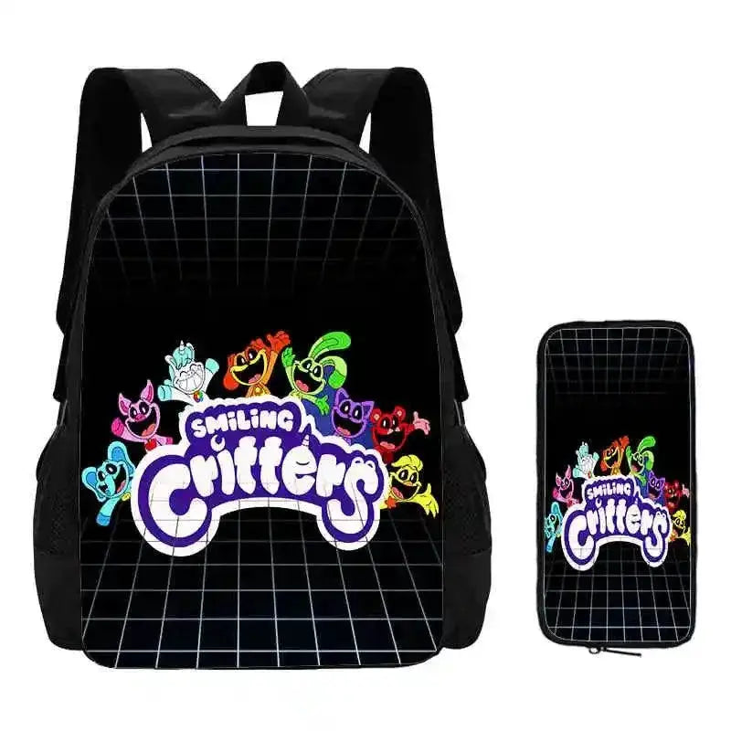 Durable Kids Anime Backpack Set for School — product view