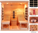 Wooden Hemlock Sauna Cabin