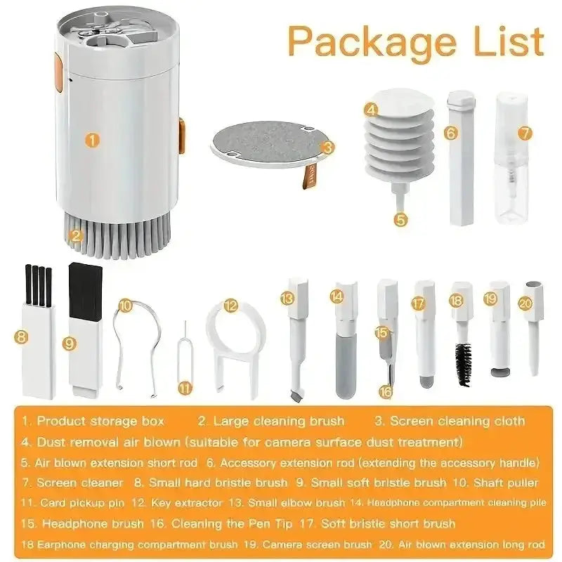 Cleaning Set 20 In 1 Multi Function Keyboard Cleaner Kit