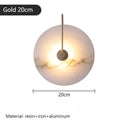 Modern Alabaster LED Wall Sconce