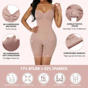 Seamless 2PCS Bodysuit Compression Shapewear for Women