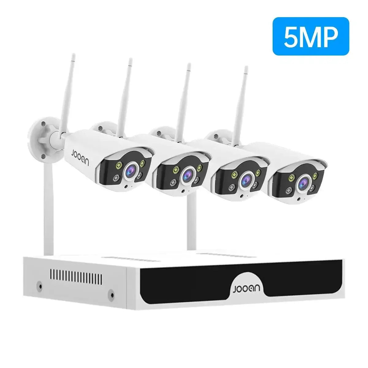 Outdoor Security Camera - Homes Edition AA — 10CH 5MP 6 Cameras