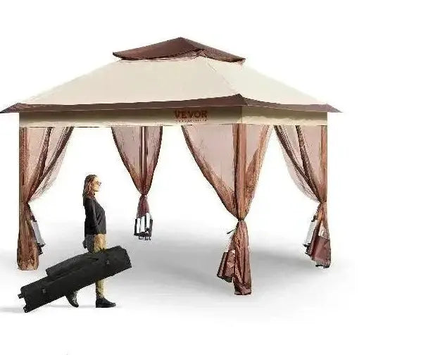 Vevor 11x11ft Portable Gazebo Waterproof Party Tent Outdoor