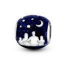 Charm Beads Sterling Silver Tree