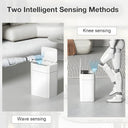 Smart Trash Can for Tight Bathrooms