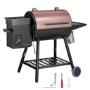 SucceBuy Wood Pellet Grill Smoker in BBQ Grills for Outdoor