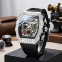Onola Men Automatic Tonneau Watch