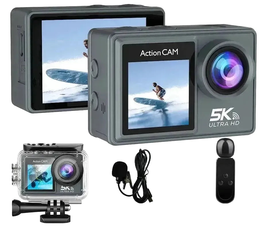 Stable Footage Action Camera - Surfing – Upgrade Option 1 / With Touch Screen product view 1