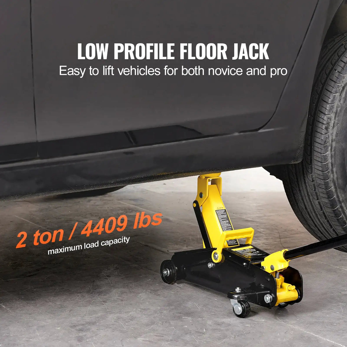 Ton Low Profile Hydraulic Floor Jack — product image 2