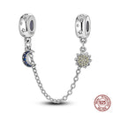 Sterling Silver Sparkling Zircon Star