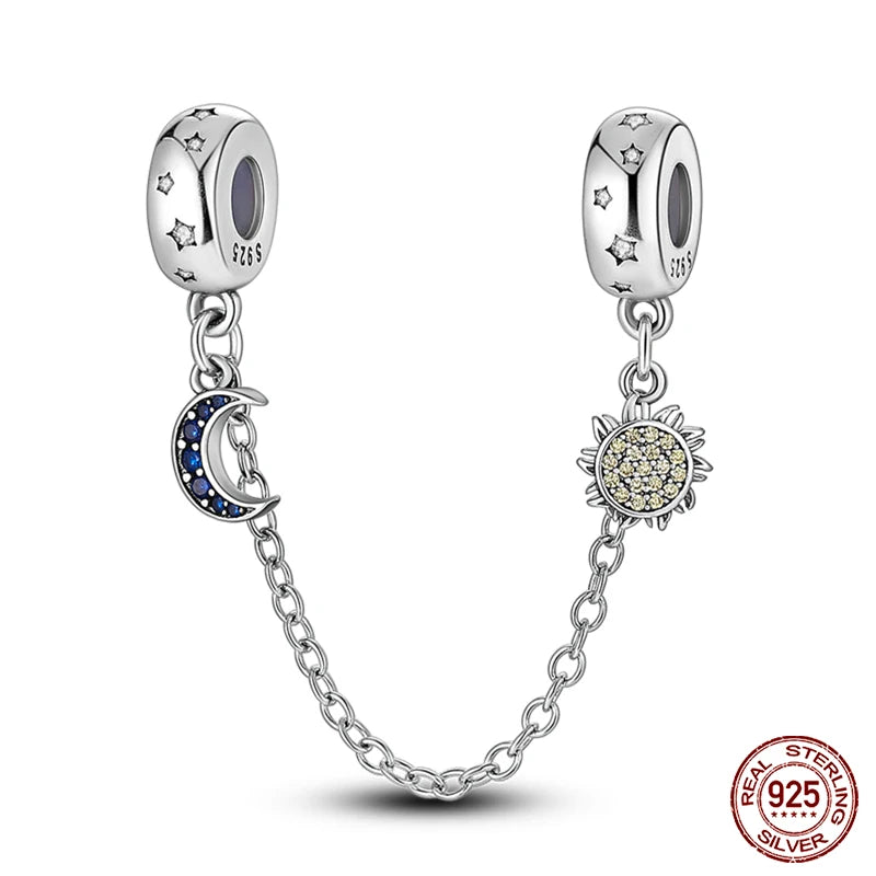 Sterling Silver Sparkling Zircon Star