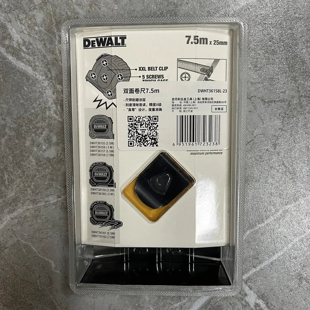 Durable 5m and 7.5m Tape Measure for Carpentry Projects