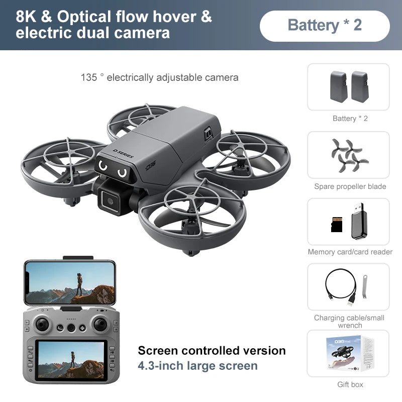 D36 Drone 4K HD 8k