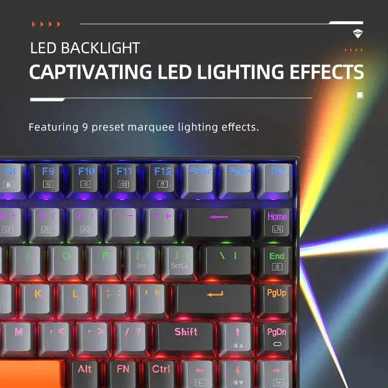 Machenike Mechanical Keyboard Hot Swappable TKL RGB