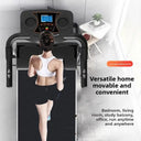 Space Saving Foldable Treadmill Ultra Quiet Indoor Home Gym