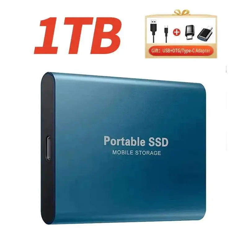 Portable 2TB Mini SSD Drive High Speed External Storage