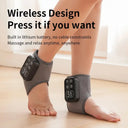 Electric Foot & Hand Massager with Vibration Warm Hot Compress for Ankle Knee Foot Relax Portable Rechargeable Deep Relaxation
