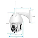 Smart PTZ Outdoor Camera for Home Security Monitor