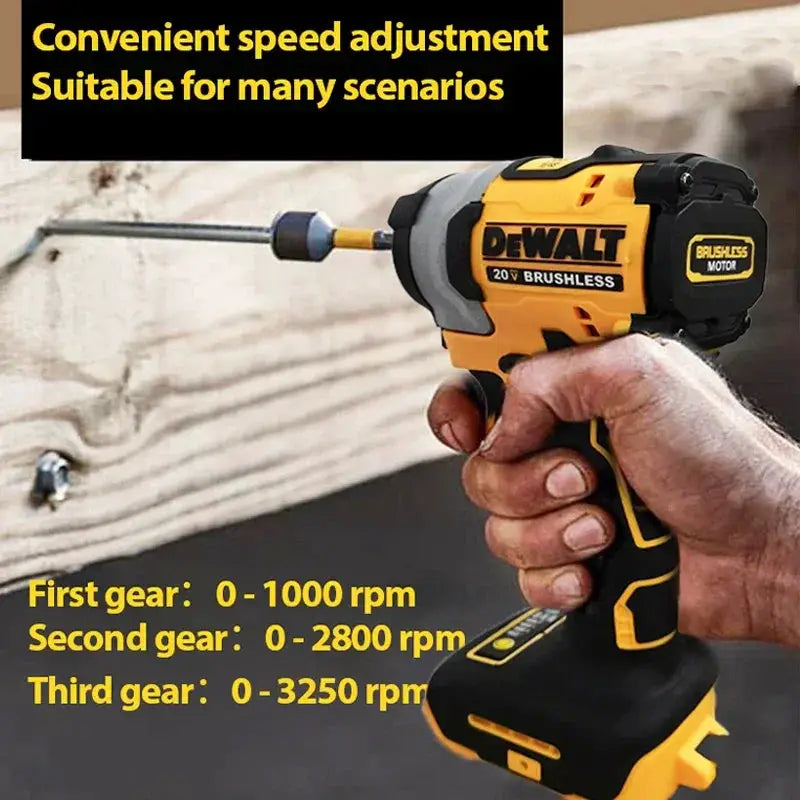 20V Impact Driver 205Nm Brushless Motor Tool DCF850