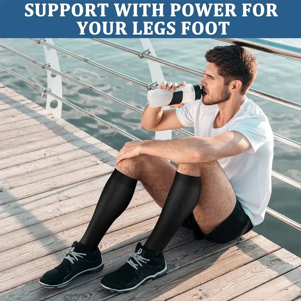 Knee High Copper Compression Socks For Ultimate Support