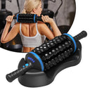 Electric Fascia Massage Roller Muscle Relaxation Roller Massager Fitness Body Rolling Percussive Massager Foot Leg masajeador