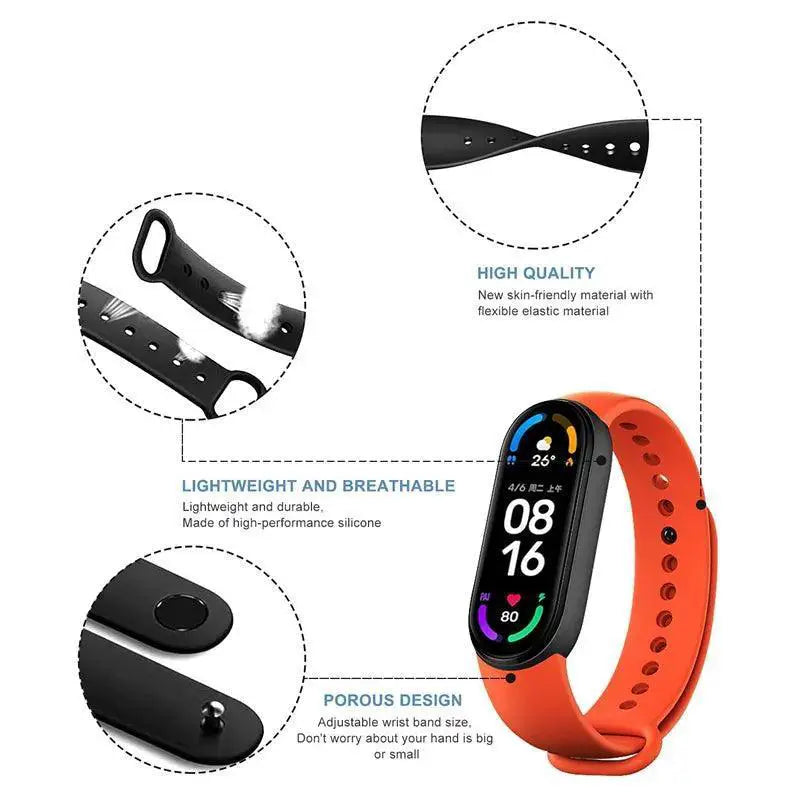Chic Silicone Bands For Xiaomi Mi Band Style Meets Comfort