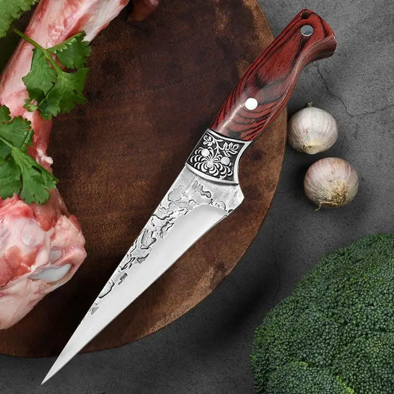 Professional High Carbon Clad Steel Chef Cleaver Knife