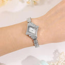 Elegant Heart Rhinestone Women's Watch Luxe Timeless Style
