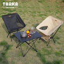 TARKA Foldable Camping Chairs Set Lightweight Ultralight