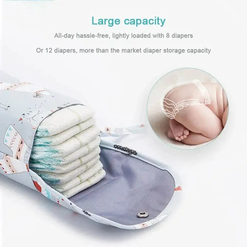 Baby Mini Diaper Bag Portable Organizer On The Go Essentials