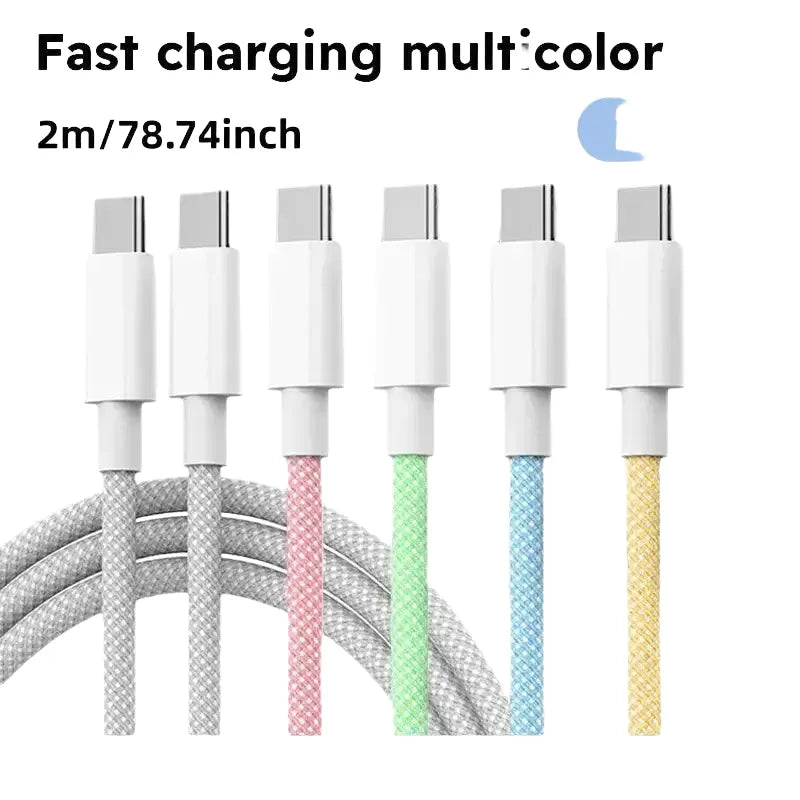 Fast Chg Braided Cables — product view 1