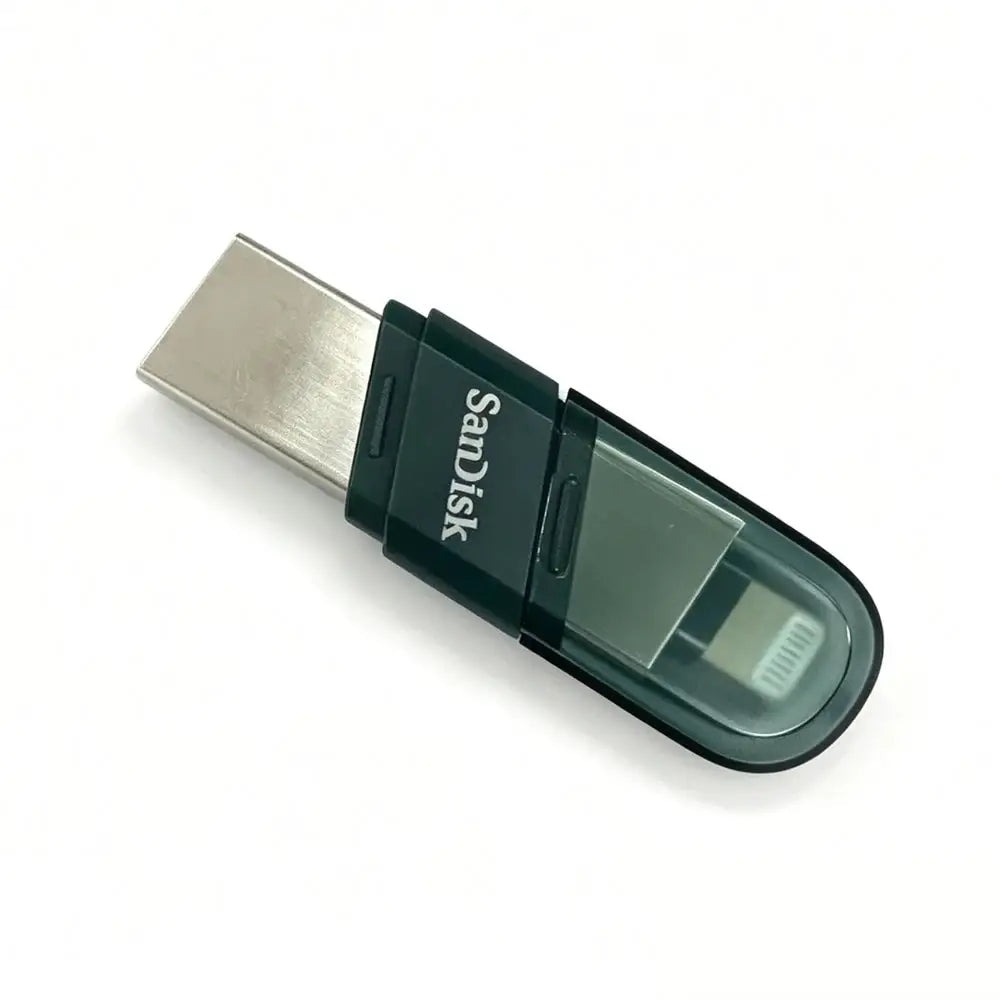 SanDisk Lightning USB3.0 IXpand Flash Drive 256GB The 2-in-1 Flash Drive 128GB For IPhone/ iPad Pro/Mac SDIX90N OTG U Disk