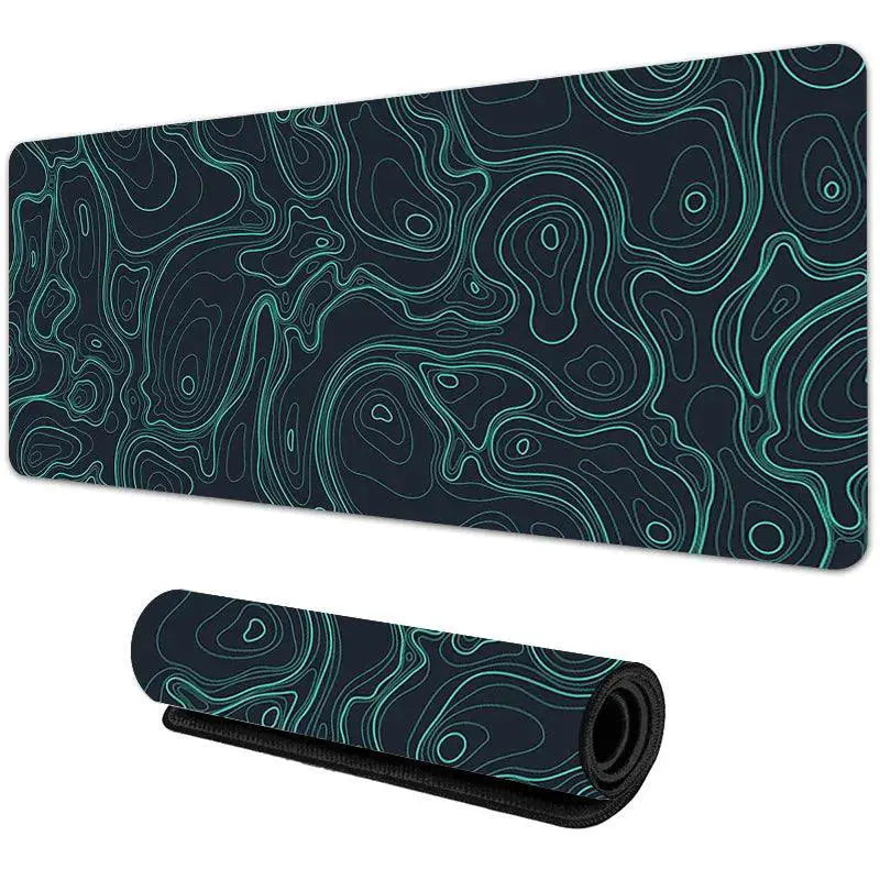 Colorful Art Mouse Pad With Smooth Surface And Durable Edges