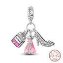 Sterling Silver Pink Princess Skirt