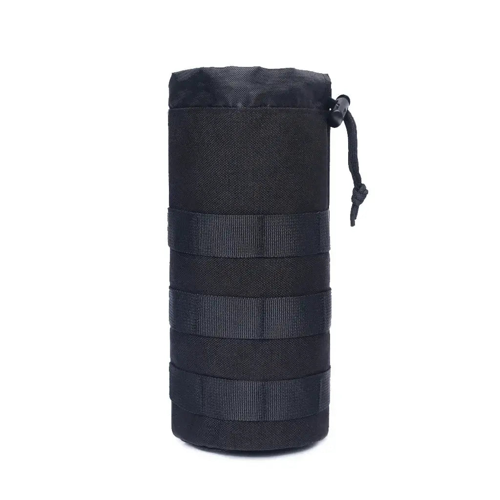Durable Outdoor Water Bottle Holder Pouch Drawstring Closure