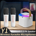 Karaoke Portable Wireless Bluetooth Speaker With Microphone