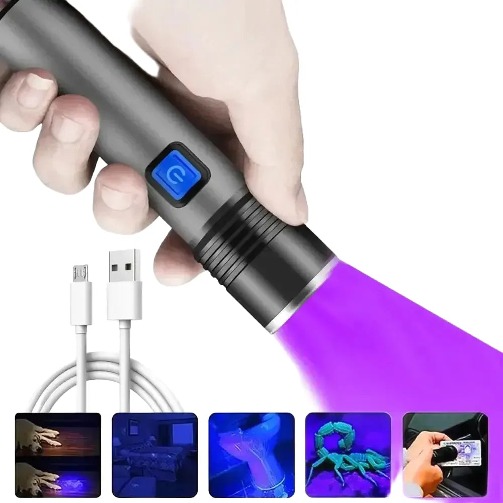 UV Flashlight - Detects Counterfeit Cash — product view 1