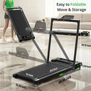 AKLUER 480LB Incline Walking Pad Handle Under Desk Treadmill